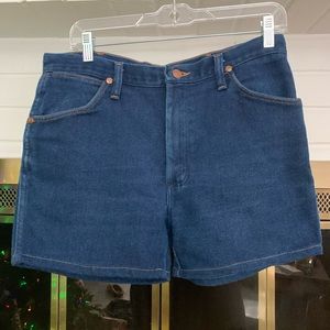 Vintage Wrangler jean shorts